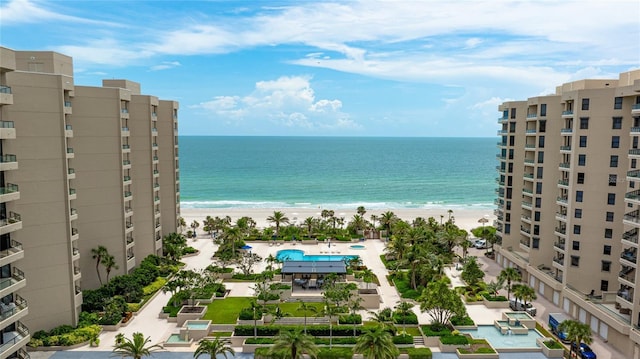 1211 Gulf Of Mexico Dr Unit 309, Longboat Key, FL 34228 - water view with local beach