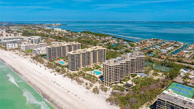1211 Gulf Of Mexico Dr Unit 309, Longboat Key, FL 34228 - bird's eye view of unending shoreline
