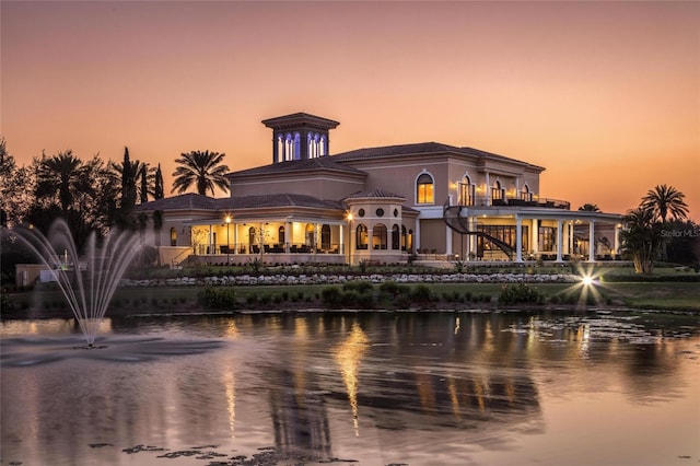 11716 Strandhill Ct, Lakewood Ranch, FL 34202 - exterior space with a water view