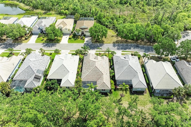 7278 Lismore Ct, Lakewood Ranch, FL 34202 - aerial perspective of suburban area with a large body of water