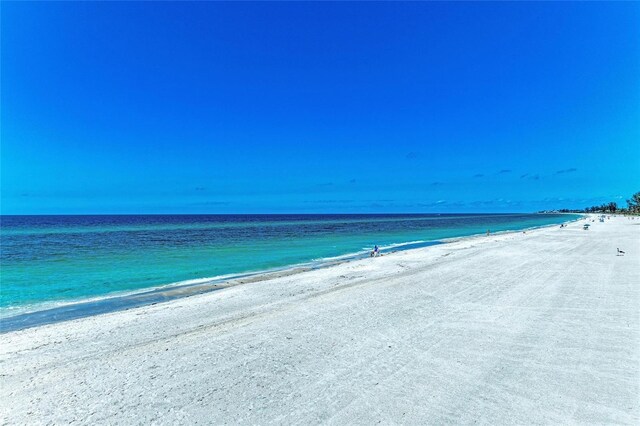 5055 Gulf Of Mexico Dr Unit 422, Longboat Key, FL 34228 - property view of water with a beach view