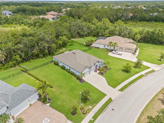 2707 162nd Ave E, Parrish, FL 34219 - view from above of property with a forest