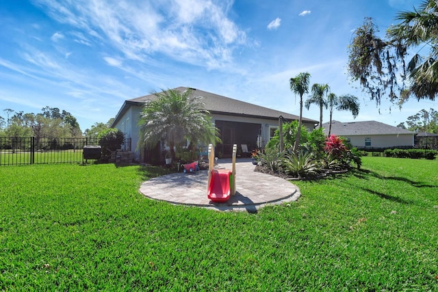 2707 162nd Ave E, Parrish, FL 34219 - view of yard with a patio