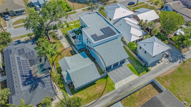 birds eye view of property featuring a residential view