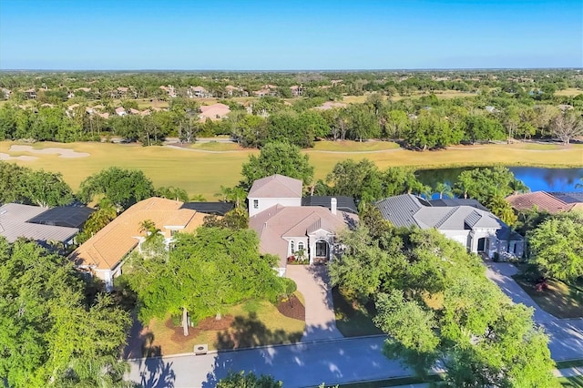 7257 Greystone St, Lakewood Ranch, FL 34202 - bird's eye view featuring a residential view and a water view