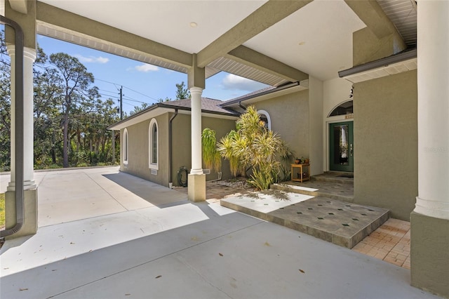 view of patio