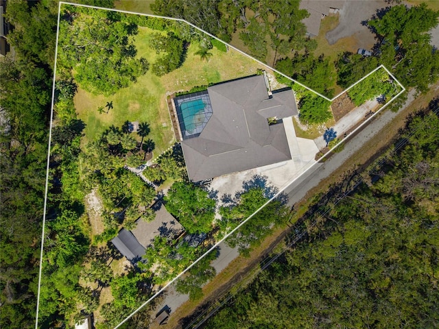 drone / aerial view
