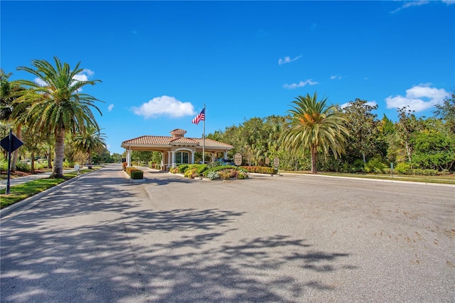 9818 Portside Ter, Bradenton, FL 34212 - view of street with traffic signs and curbs