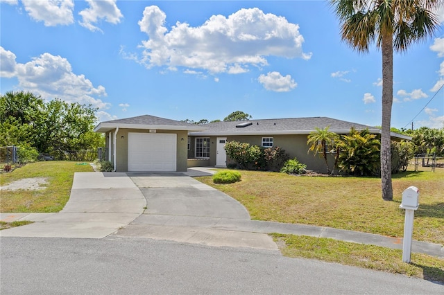 1665 Harmony Dr, Port Charlotte, FL 33952 - single story home with stucco siding and a front lawn