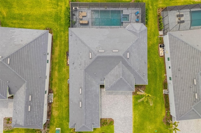 12557 Galapagos Ct, Venice, FL 34293 - drone / aerial view of a pool