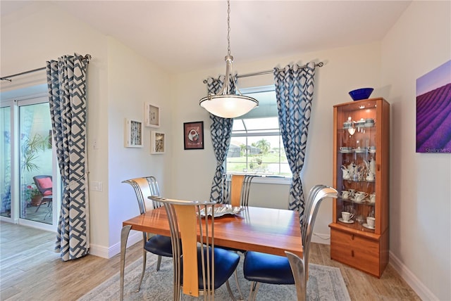 1017 Siberian Gln, Bradenton, FL 34212 - dining space featuring light wood-type flooring and baseboards
