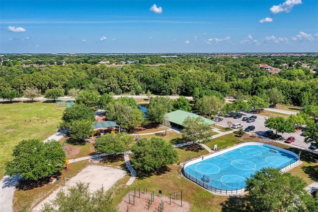 6310 Golden Eye Gln, Lakewood Ranch, FL 34202 - aerial view of a heavily wooded area