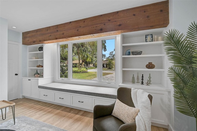 577 Corwood Dr, Sarasota, FL 34234 - sitting room with light wood-type flooring