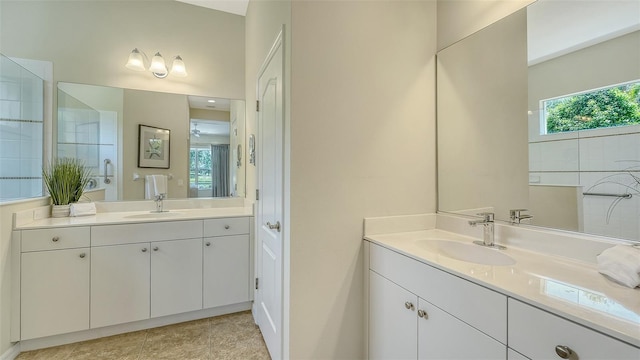 12041 Thornhill Ct, Lakewood Ranch, FL 34202 - bathroom with a sink and two vanities