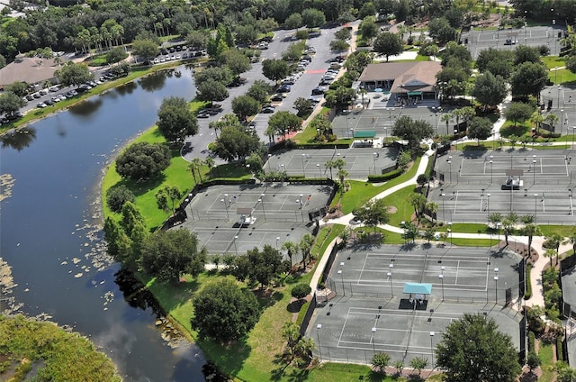 12041 Thornhill Ct, Lakewood Ranch, FL 34202 - bird's eye view featuring a water view