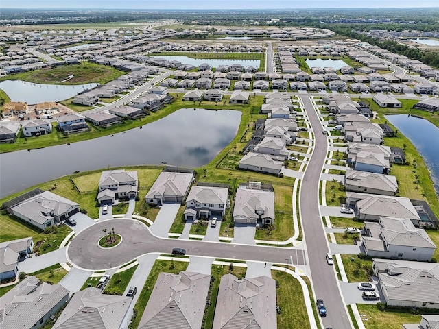 15104 Blue Bay Ter, Lakewood Ranch, FL 34211 - aerial overview of property's location with nearby suburban area and a large body of water