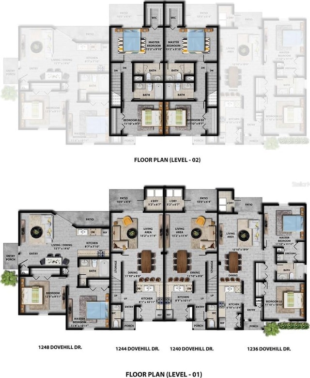 1236 Dovehill Dr, Apopka, FL 32703 - view of room layout