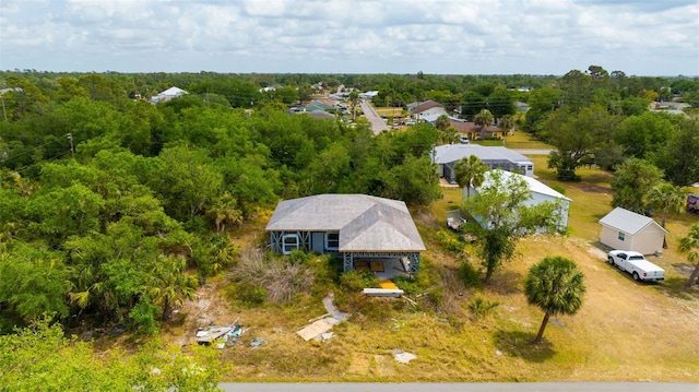 3320 Audette St, Port Charlotte, FL 33948 - drone / aerial view featuring a forest view