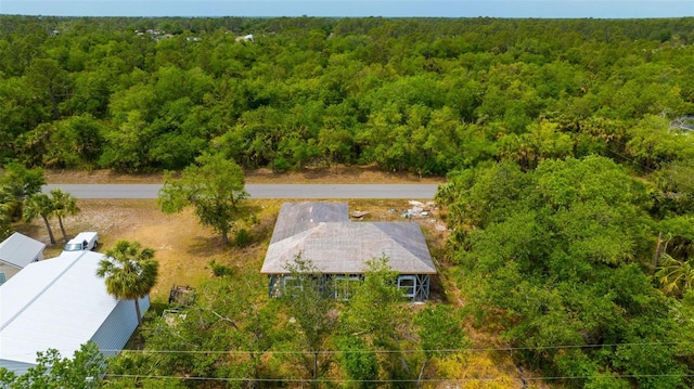 3320 Audette St, Port Charlotte, FL 33948 - bird's eye view with a wooded view