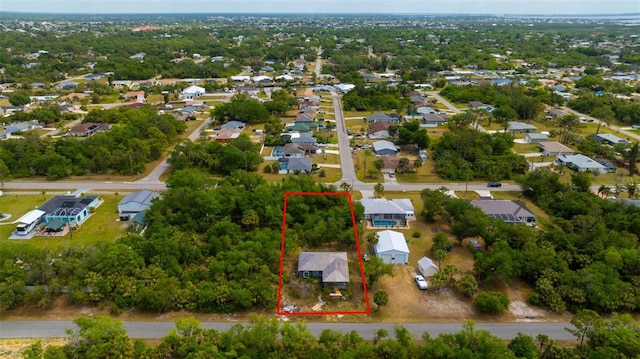 3320 Audette St, Port Charlotte, FL 33948 - drone / aerial view with a residential view