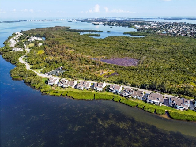 71 Tidy Island Blvd, Bradenton, FL 34210 - bird's eye view with a residential view and a water view