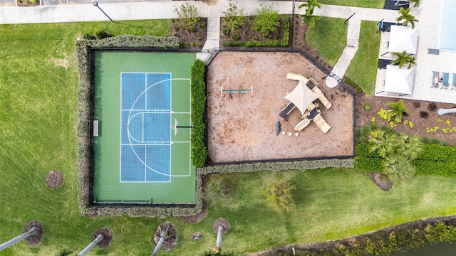 drone / aerial view