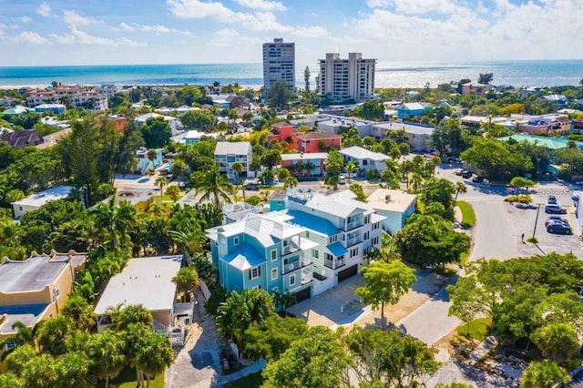 336 Avenida De Mayo, Sarasota, FL 34242 - bird's eye view featuring a water view