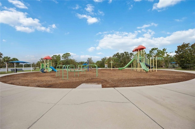 view of community play area