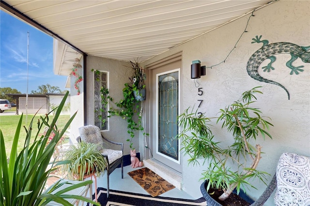 5727 25th St W, Bradenton, FL 34207 - exterior space featuring a textured wall