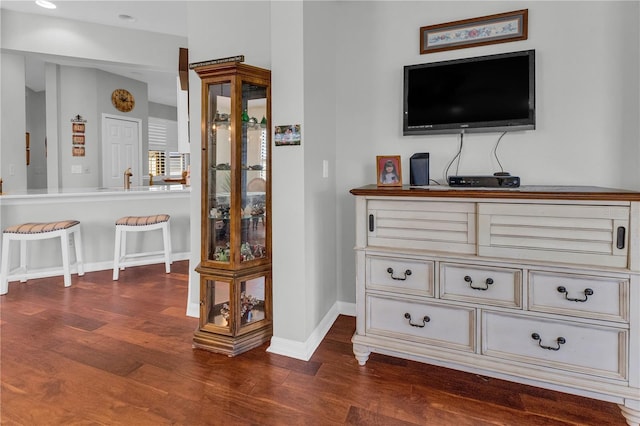 2064 Batello Dr, Venice, FL 34292 - detailed view of wood finished floors and baseboards