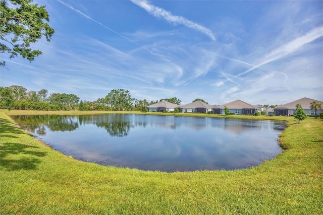 2628 Sapphire Blue Ln, Bradenton, FL 34211 - water view with nearby suburban area