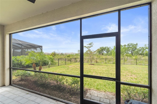 5406 Coral Reef Way, Lakewood Ranch, FL 34211 - view of unfurnished sunroom