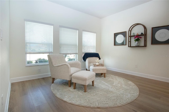 12841 Balsam Ter, Bradenton, FL 34212 - sitting room featuring wood finished floors and baseboards
