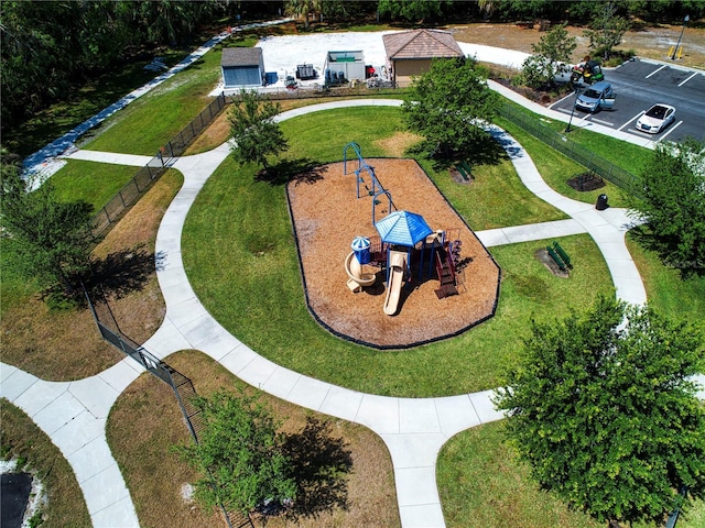 12841 Balsam Ter, Bradenton, FL 34212 - aerial view of property and surrounding area with a park