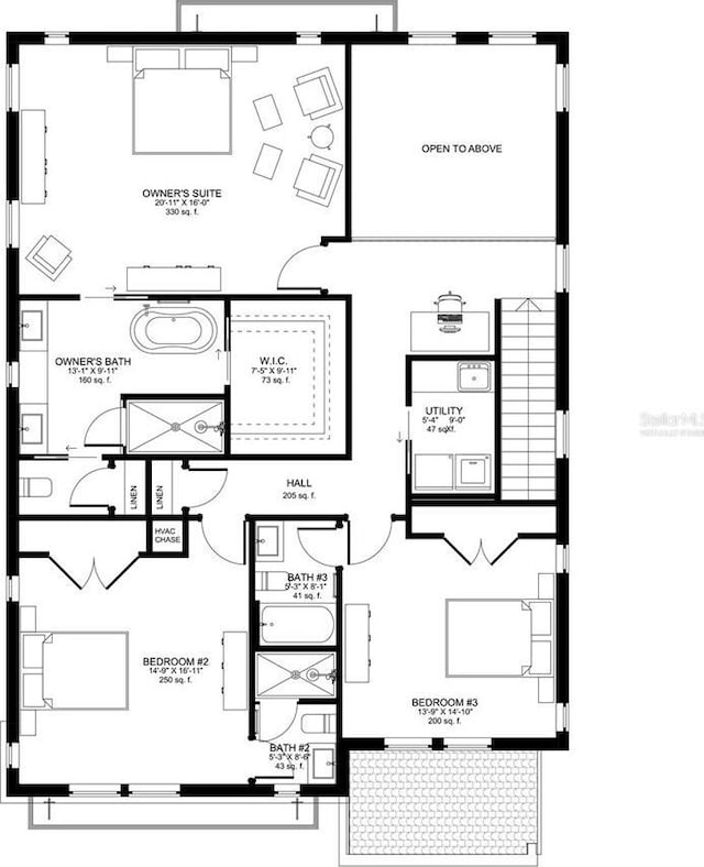 3901 30th Ave S, Saint Petersburg, FL 33711 - floor plan