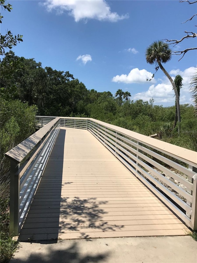 3901 30th Ave S, Saint Petersburg, FL 33711 - view of wooden deck