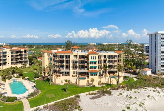 2333 Gulf Of Mexico Dr Unit 1A2, Longboat Key, FL 34228 - view of apartment building / complex with a community pool