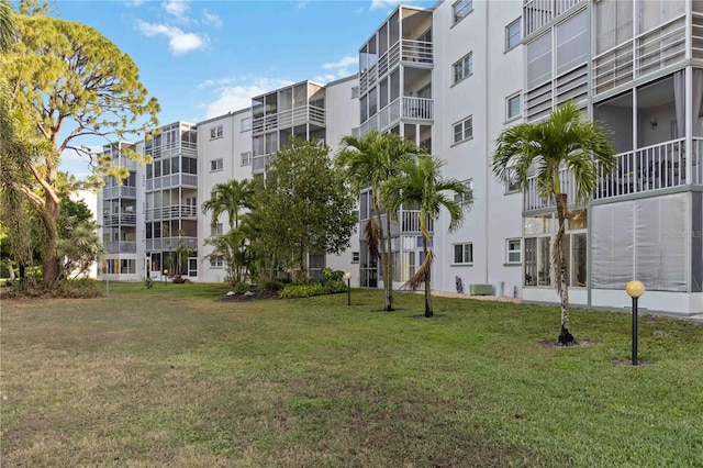 view of property featuring central AC