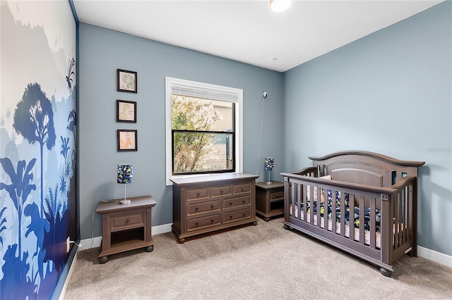 4308 Fly Rod Ter, Parrish, FL 34219 - bedroom featuring carpet floors, baseboards, and a nursery area
