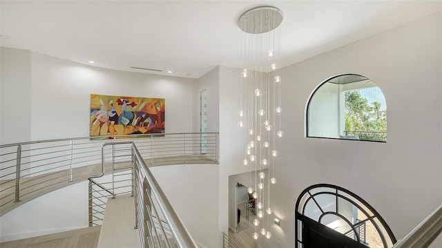 1540 Hillview Dr, Sarasota, FL 34239 - hall with an upstairs landing