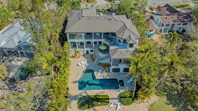 1540 Hillview Dr, Sarasota, FL 34239 - bird's eye view with a residential view