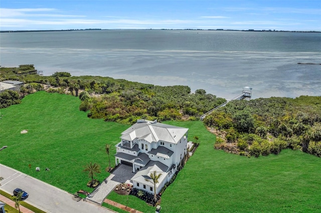 5210 Inspiration Ter, Bradenton, FL 34210 - aerial view featuring a water view