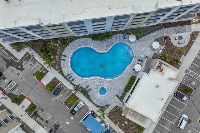 drone / aerial view