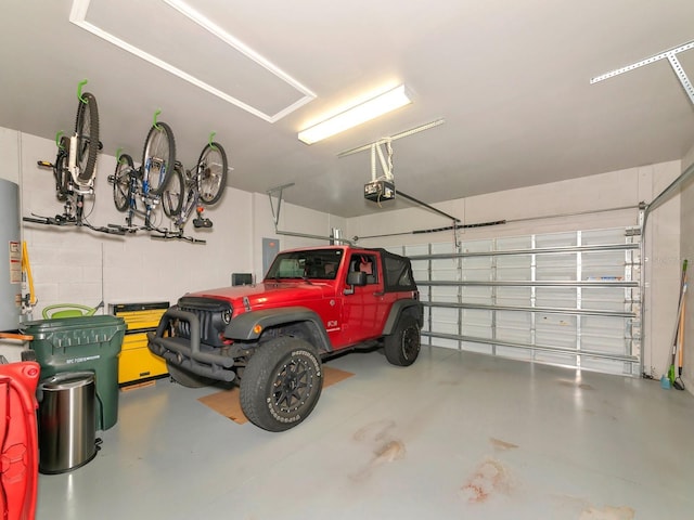 5952 Snowy Egret Dr, Sarasota, FL 34238 - garage with a garage door opener