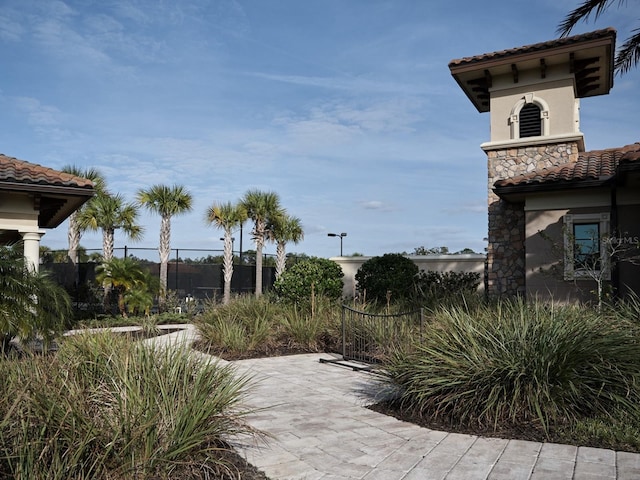 5952 Snowy Egret Dr, Sarasota, FL 34238 - view of patio / terrace featuring fence