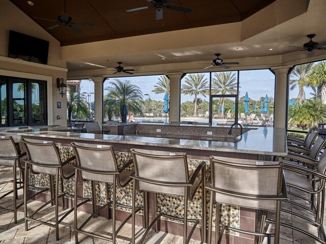 5952 Snowy Egret Dr, Sarasota, FL 34238 - view of patio