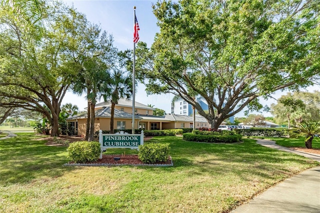4570 Pinebrook Cir Unit 406, Bradenton, FL 34209 - community sign featuring a yard