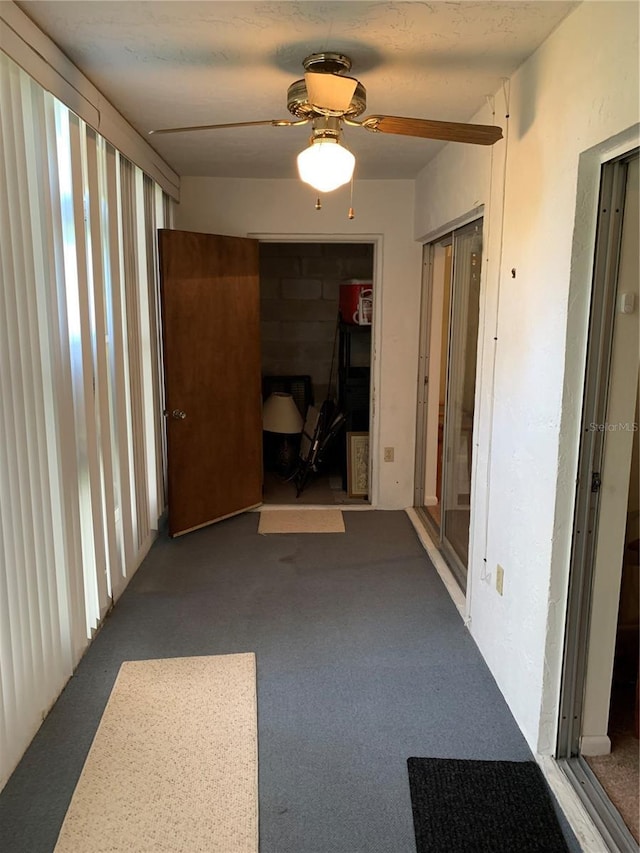4502 3rd Street Cir W Unit 242, Bradenton, FL 34207 - hallway featuring carpet flooring