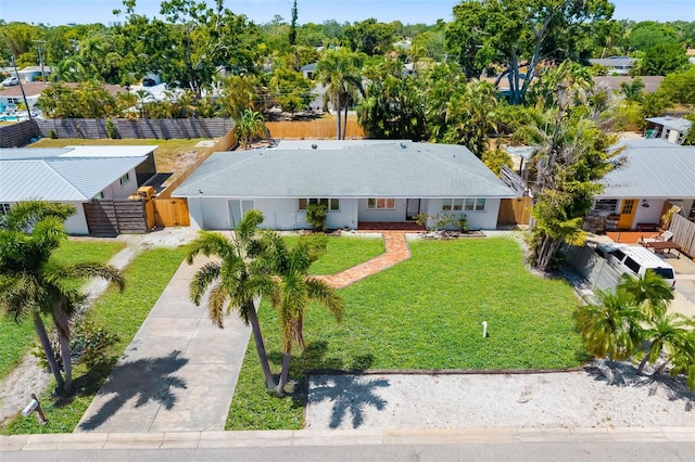 aerial view