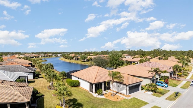 2705 Taheebo Way, North Port, FL 34289 - aerial view of residential area with a large body of water